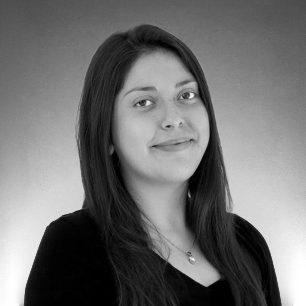 Black-and-white professional headshot of Ashly Boteo